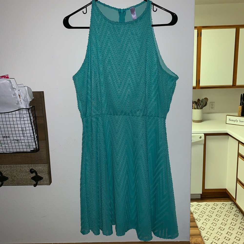 Francesca’s Aqua Blue Dress